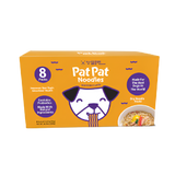 Pat Pat Noodles - Probiotic Ramen for Dogs 8PK